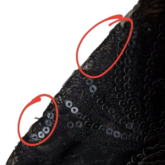 TOV Cropped Boxy Shirt Faux Leather Embellished Layered Clubbing Party Sz. 38 - Picture 7 of 8